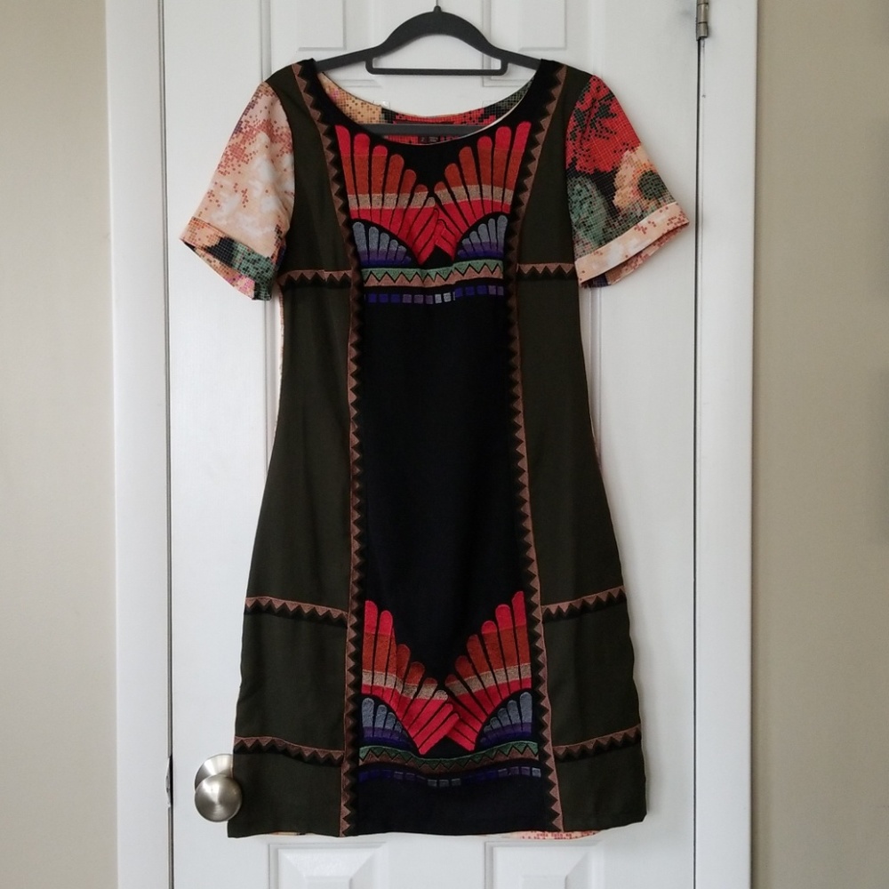 RANNA GiLL embroidered dress